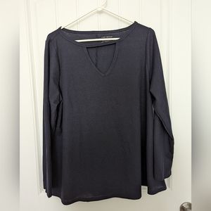 Lane Bryant keyhole top